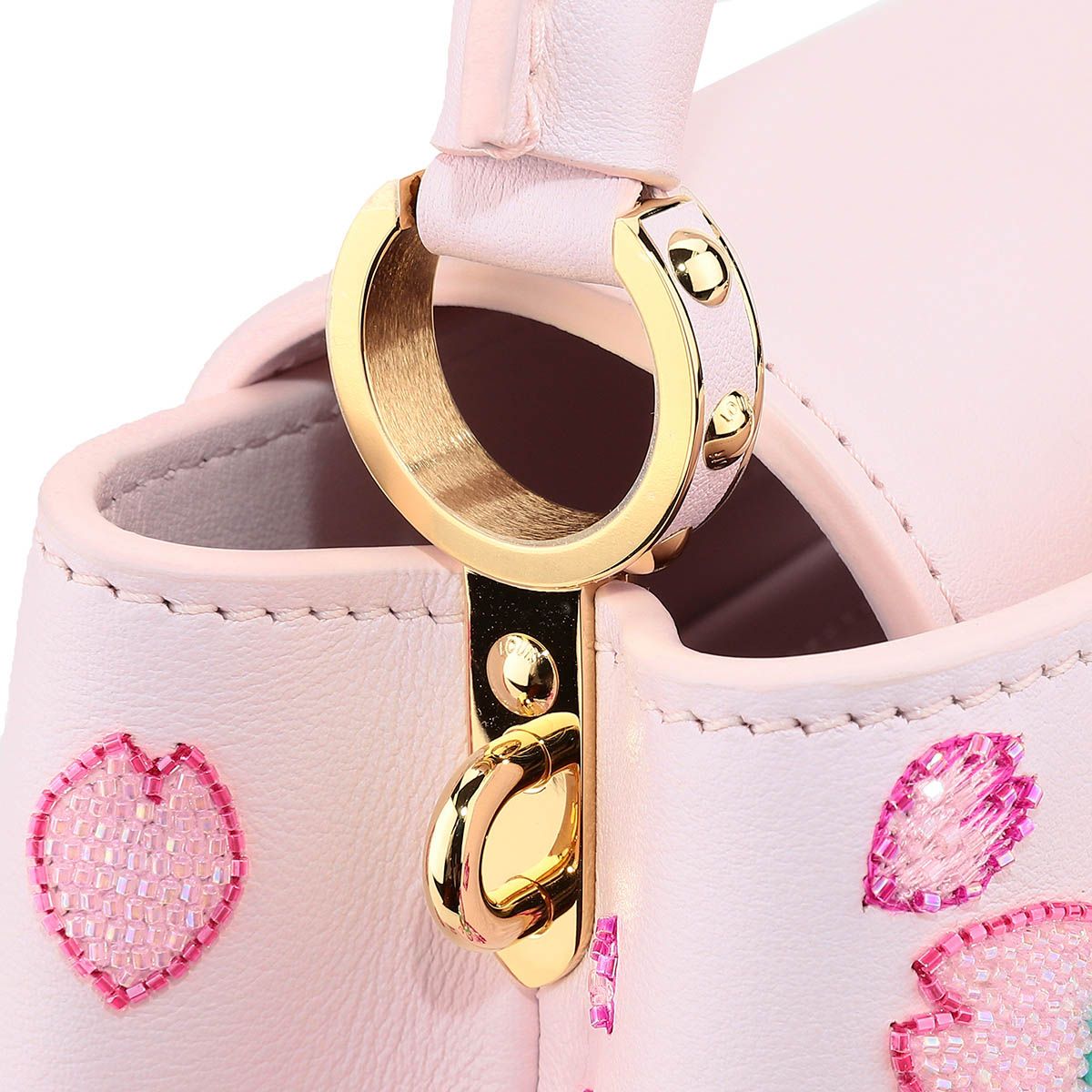 Louis Vuitton x Takashi Murakami Capucines Mini Pink M13249 LV TM Re-Edition Collector Handbag Full Set
