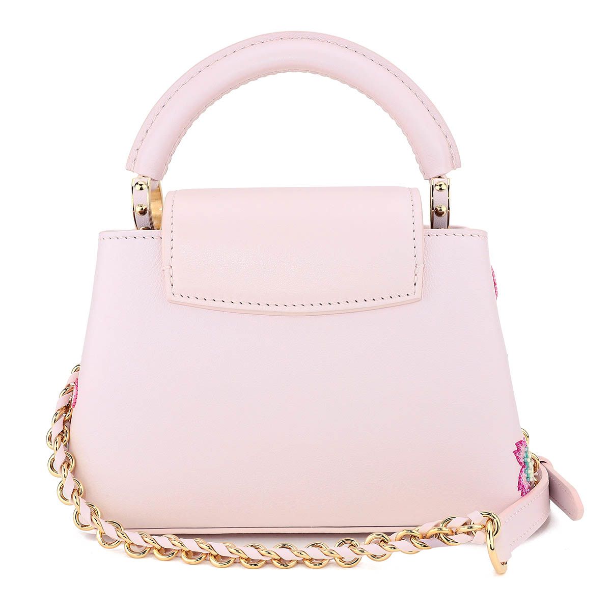 Louis Vuitton x Takashi Murakami Capucines Mini Pink M13249 LV TM Re-Edition Collector Handbag Full Set