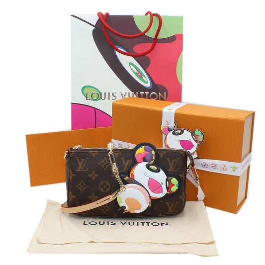 Louis Vuitton x Takashi Murakami LV x TM Pochette Accessoires M13440 Monogram Bag Unused