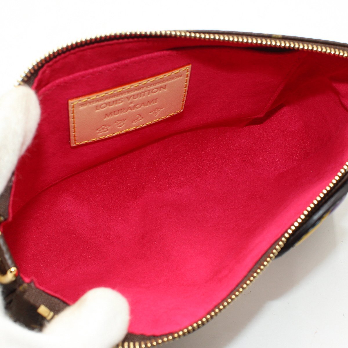 Louis Vuitton x Takashi Murakami LV x TM Pochette Accessoires M13440 Monogram Bag Unused