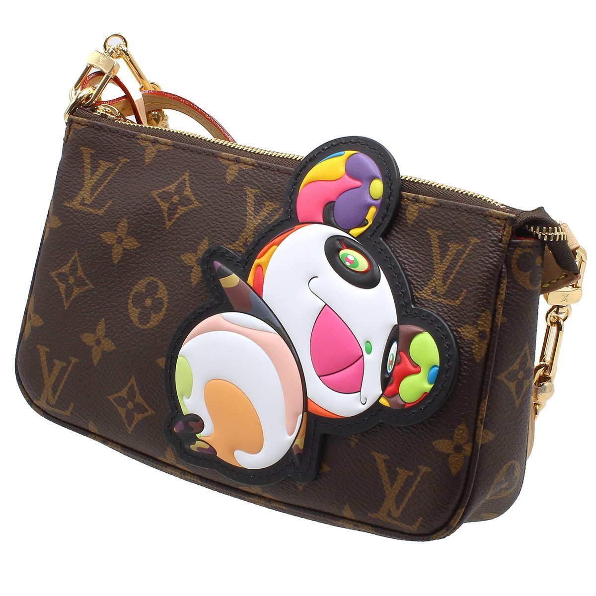 Louis Vuitton x Takashi Murakami LV x TM Pochette Accessoires M13440 Monogram Bag Unused