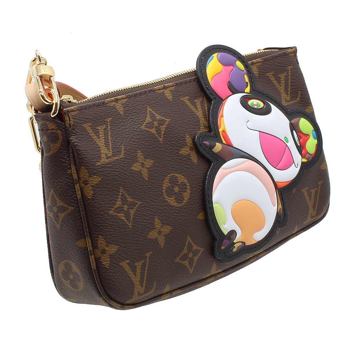 Louis Vuitton x Takashi Murakami LV x TM Pochette Accessoires M13440 Monogram Bag Unused