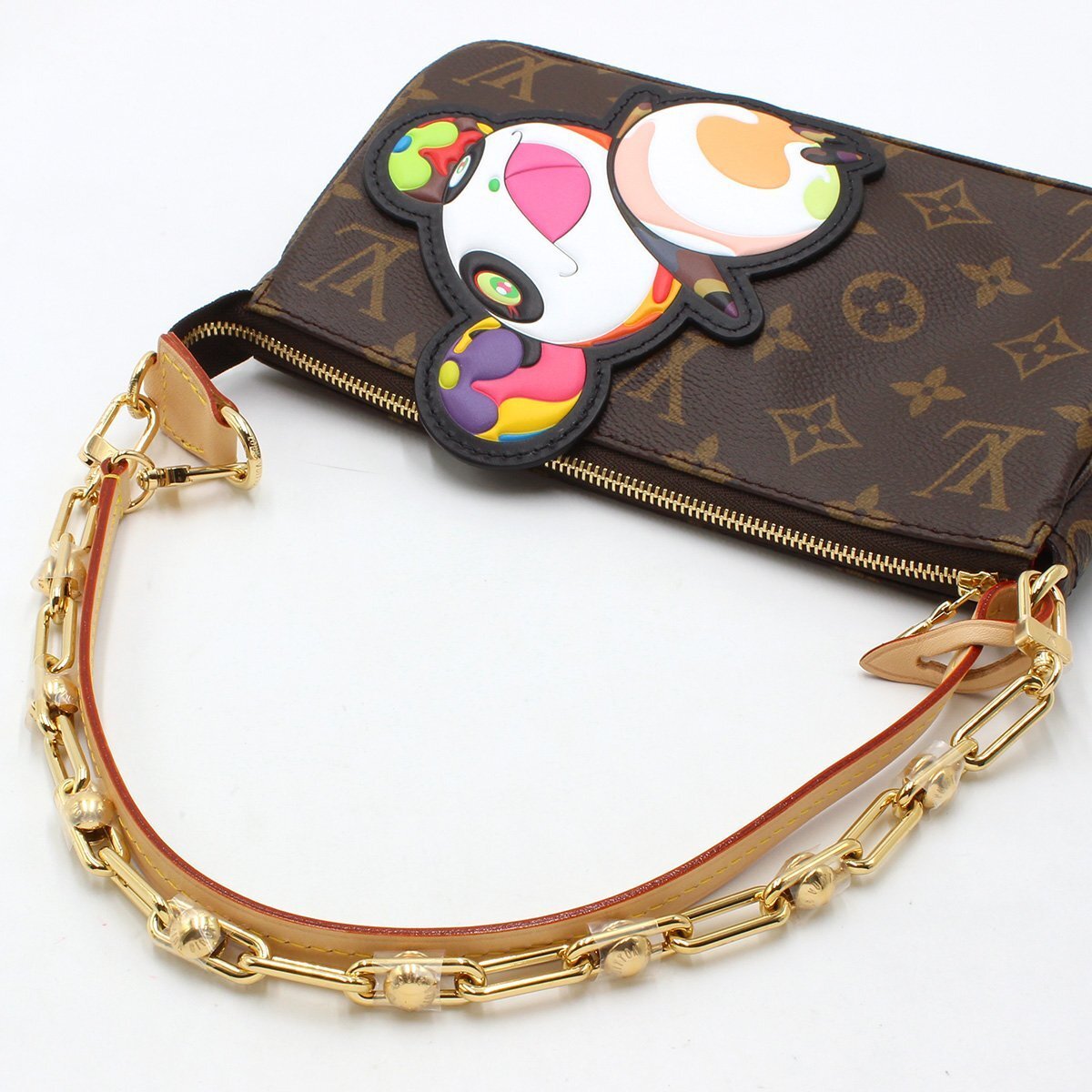 Louis Vuitton x Takashi Murakami LV x TM Pochette Accessoires M13440 Monogram Bag Unused