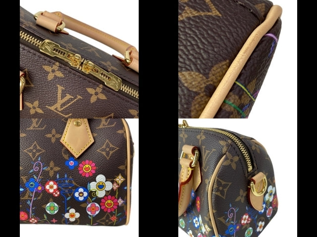 Louis Vuitton x Takashi Murakami M14175 Speedy Bandouliere 20 Monogram Flowers