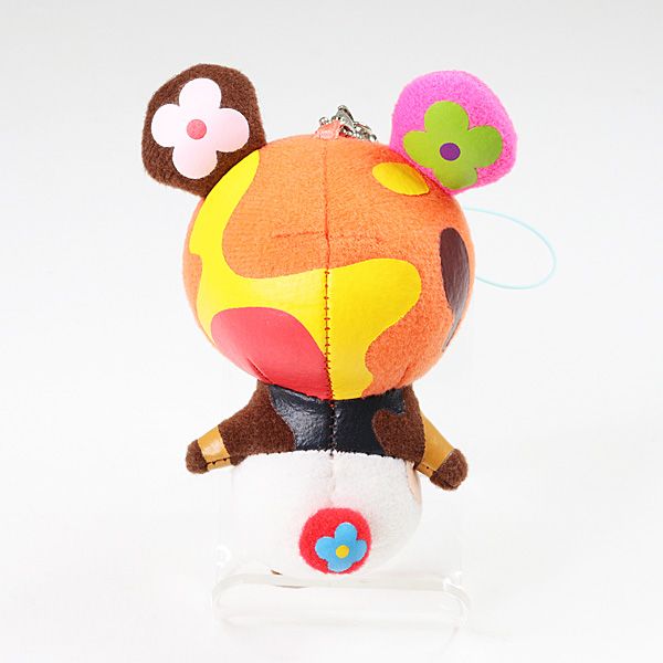 Louis Vuitton x Takashi Murakami Petit Panda Charm 2009 Omotesando Novelty Rare LV TM Plush Strap