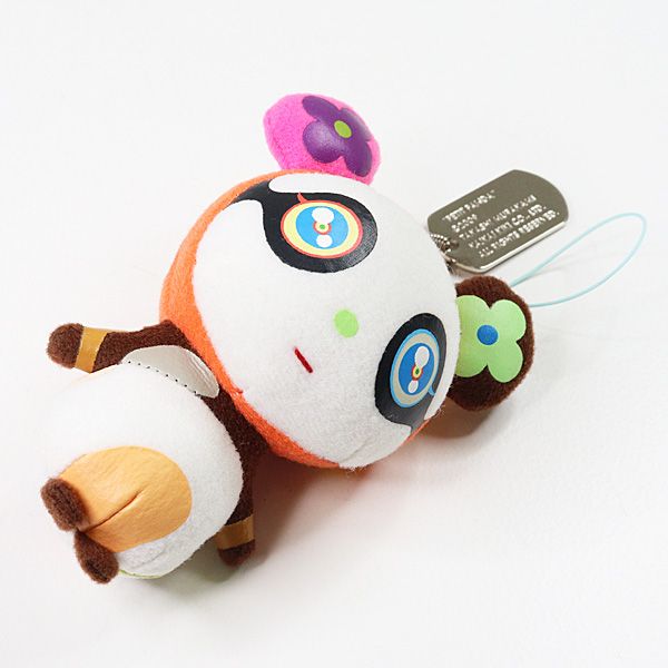 Louis Vuitton x Takashi Murakami Petit Panda Charm 2009 Omotesando Novelty Rare LV TM Plush Strap