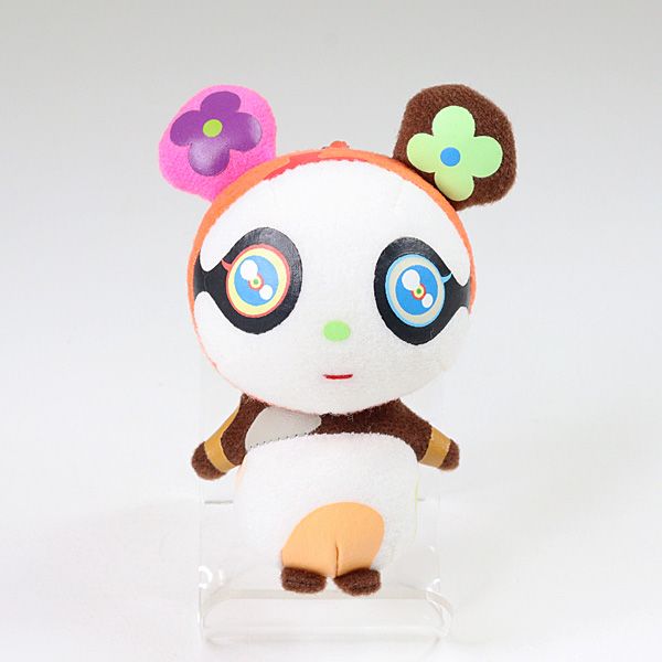 Louis Vuitton x Takashi Murakami Petit Panda Charm 2009 Omotesando Novelty Rare LV TM Plush Strap