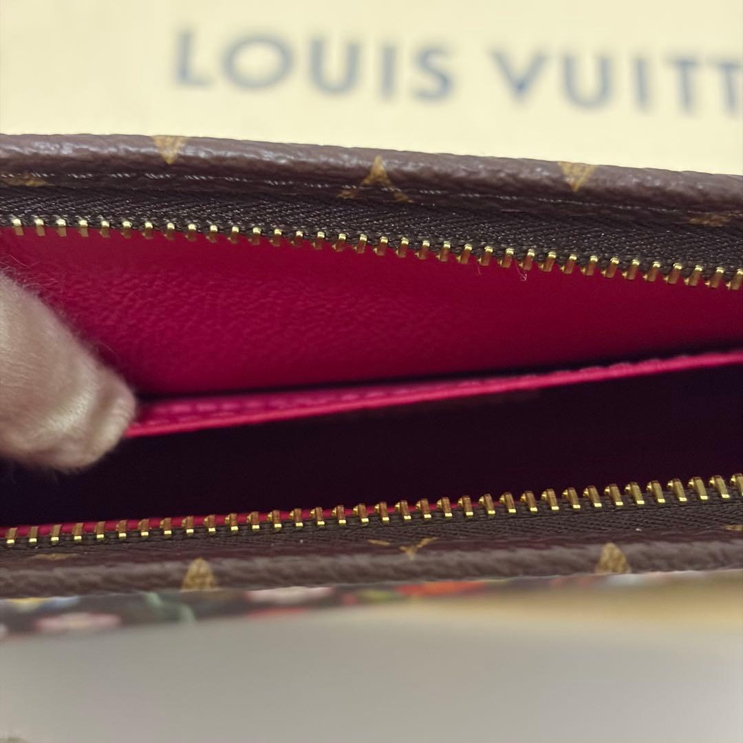 Louis Vuitton x Takashi Murakami Pochette Toilette NM Floral Monogram Clutch LV TM Flower Print Rare Collaboration M14180