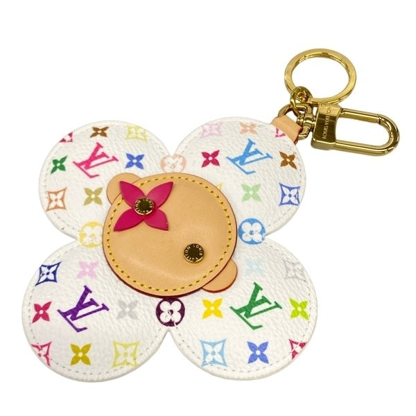 Louis Vuitton x Takashi Murakami Vivienne Head Bag Charm M03728 Multicolor Monogram