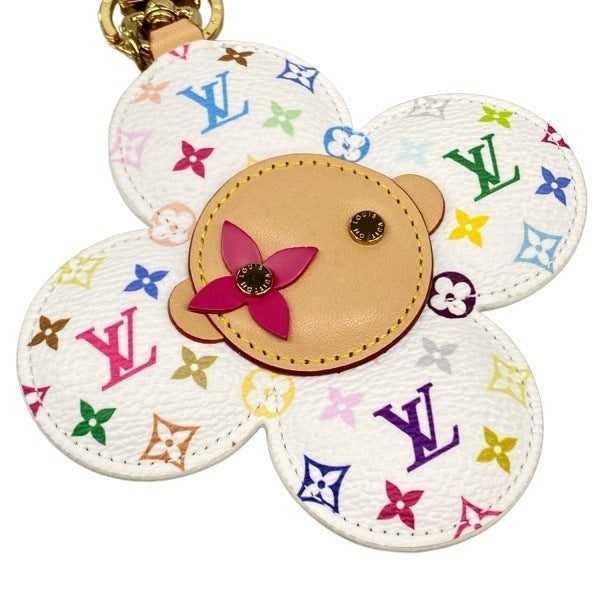 Louis Vuitton x Takashi Murakami Vivienne Head Bag Charm M03728 Multicolor Monogram