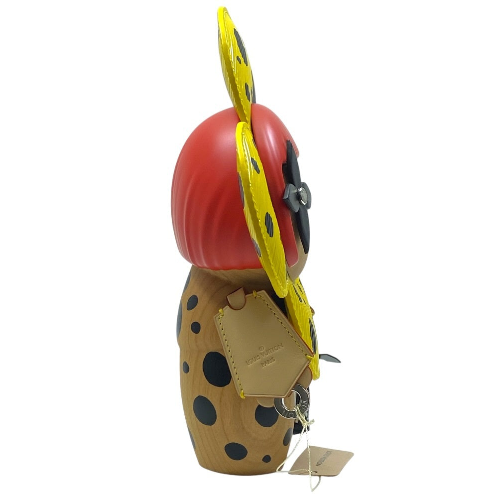 Louis Vuitton x Yayoi Kusama Infinity Dots Vivienne GI0892 Yellow Black Wood Art Object