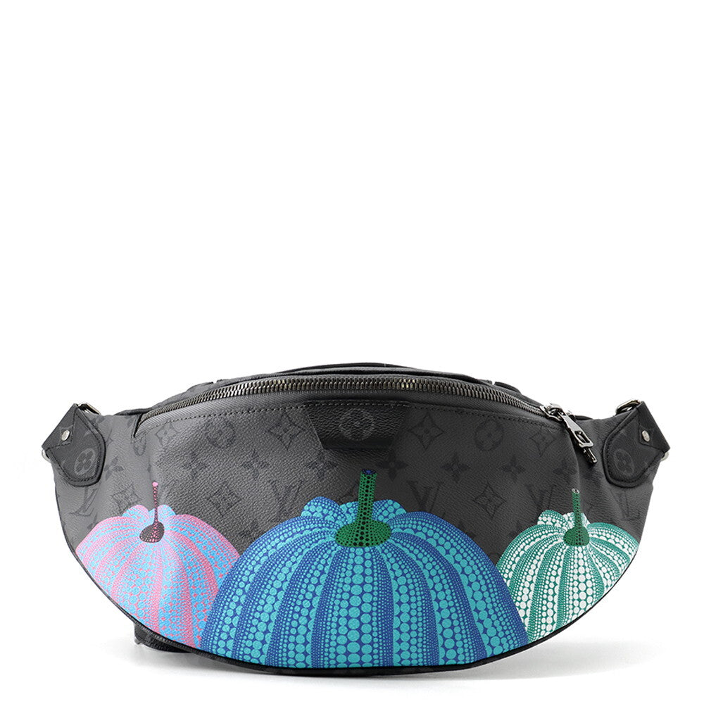Louis Vuitton x Yayoi Kusama LV x YK Maxi Bumbag M46436 Monogram Eclipse Reverse Pumpkin