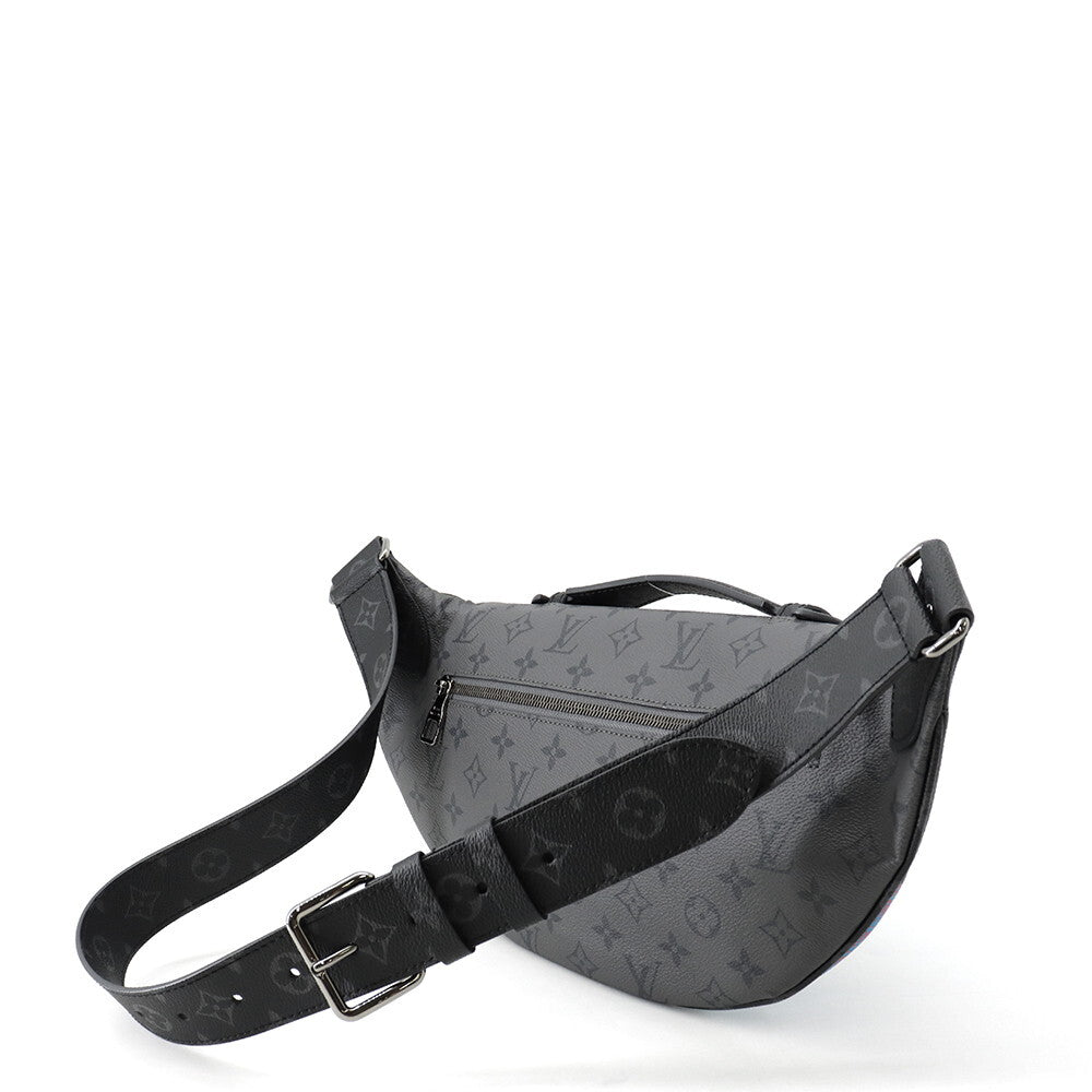 Louis Vuitton x Yayoi Kusama LV x YK Maxi Bumbag M46436 Monogram Eclipse Reverse Pumpkin