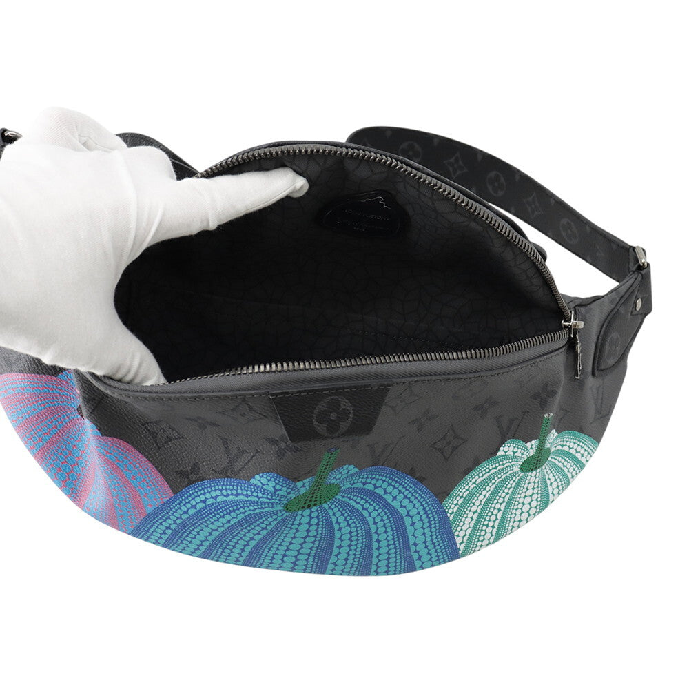 Louis Vuitton x Yayoi Kusama LV x YK Maxi Bumbag M46436 Monogram Eclipse Reverse Pumpkin