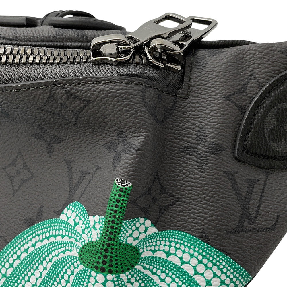 Louis Vuitton x Yayoi Kusama LV x YK Maxi Bumbag M46436 Monogram Eclipse Reverse Pumpkin