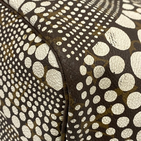 Louis Vuitton x Yayoi Kusama Neverfull MM M40684 Monogram Waves White Dots Limited Tote Bag
