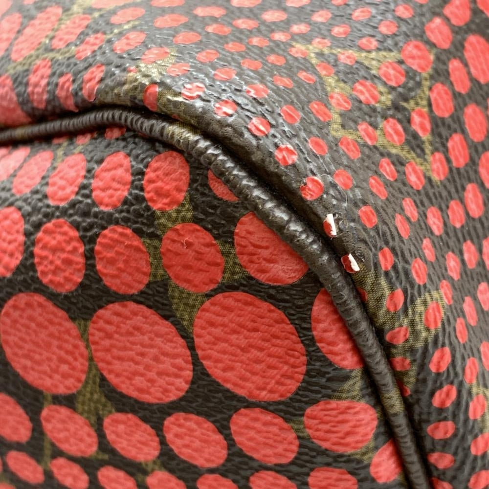 Louis Vuitton × Yayoi Kusama Neverfull MM M40686 Monogram Wave Tote in Red Dots, 2012 Collaboration