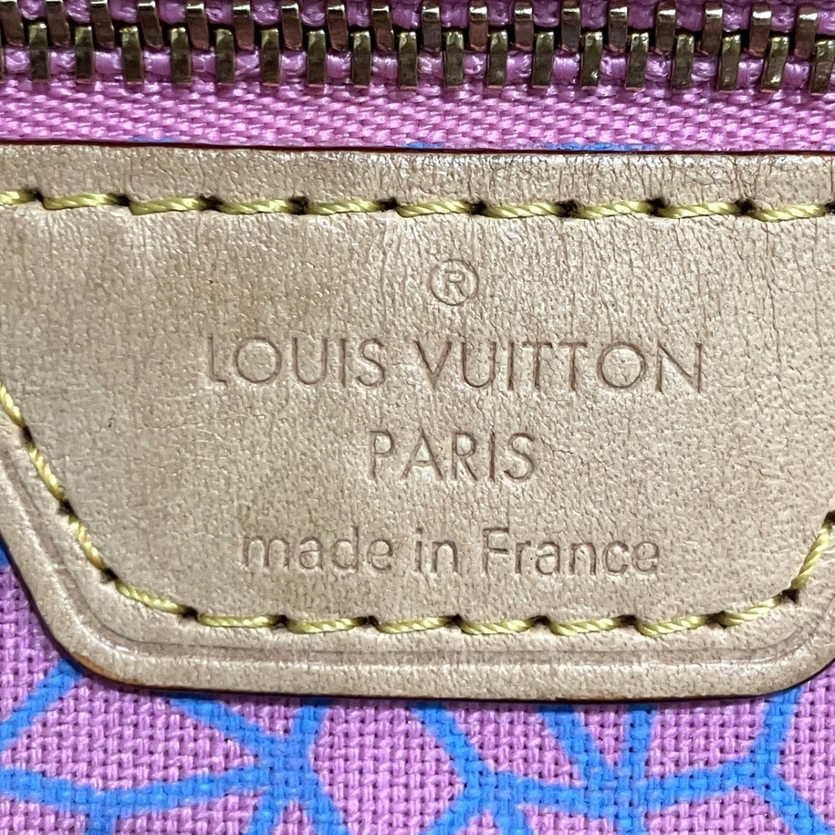 Louis Vuitton x Yayoi Kusama Neverfull MM M46468 Monogram Pumpkin Tote Bag