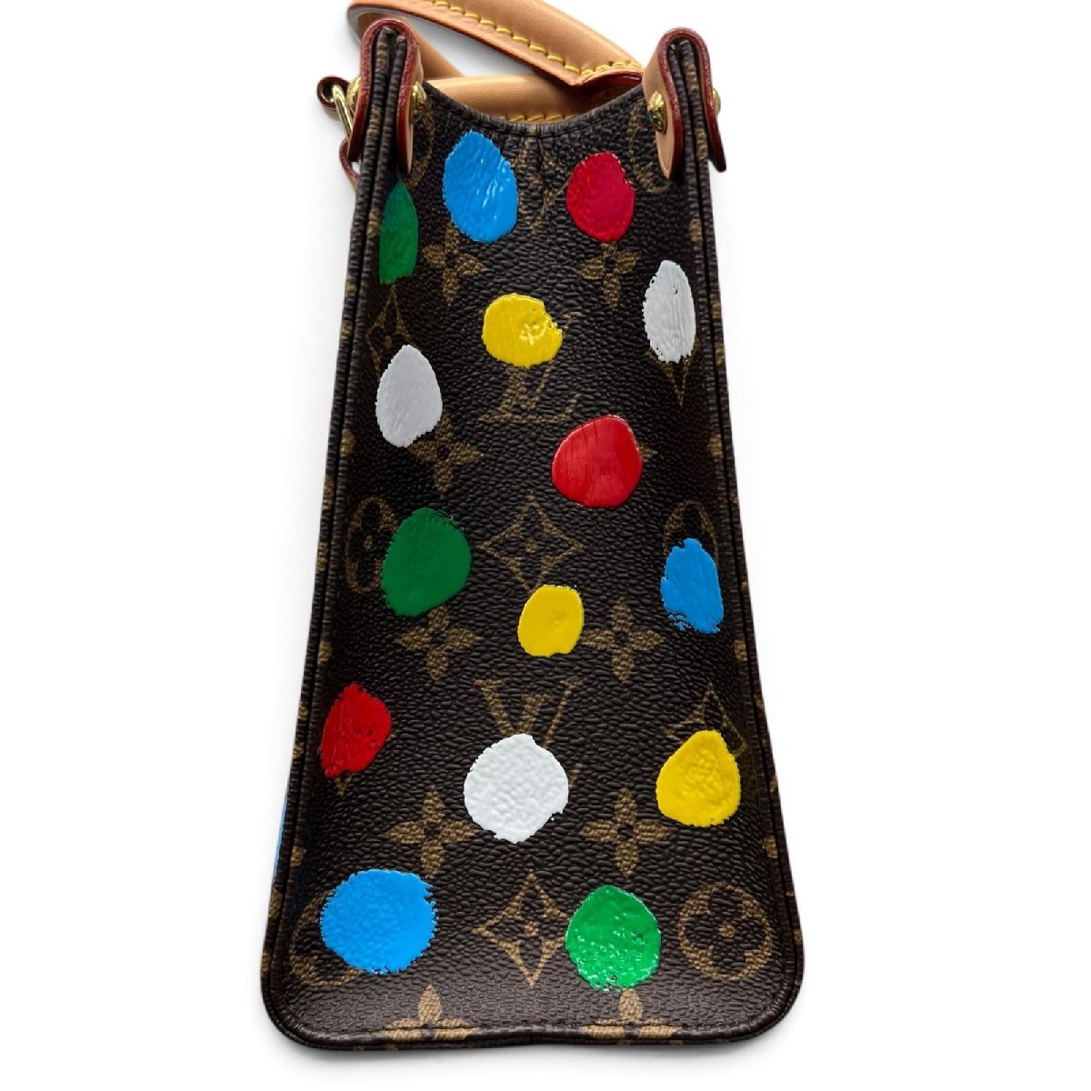 Louis Vuitton x Yayoi Kusama OnTheGo PM M46380 Painted Dots Monogram 2Way Bag