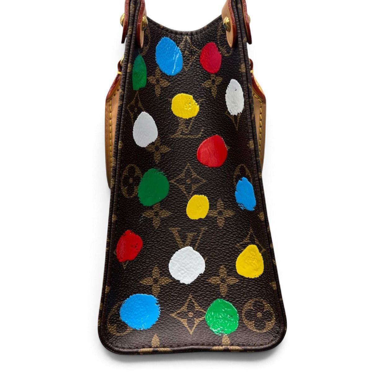 Louis Vuitton x Yayoi Kusama OnTheGo PM M46380 Painted Dots Monogram 2Way Bag