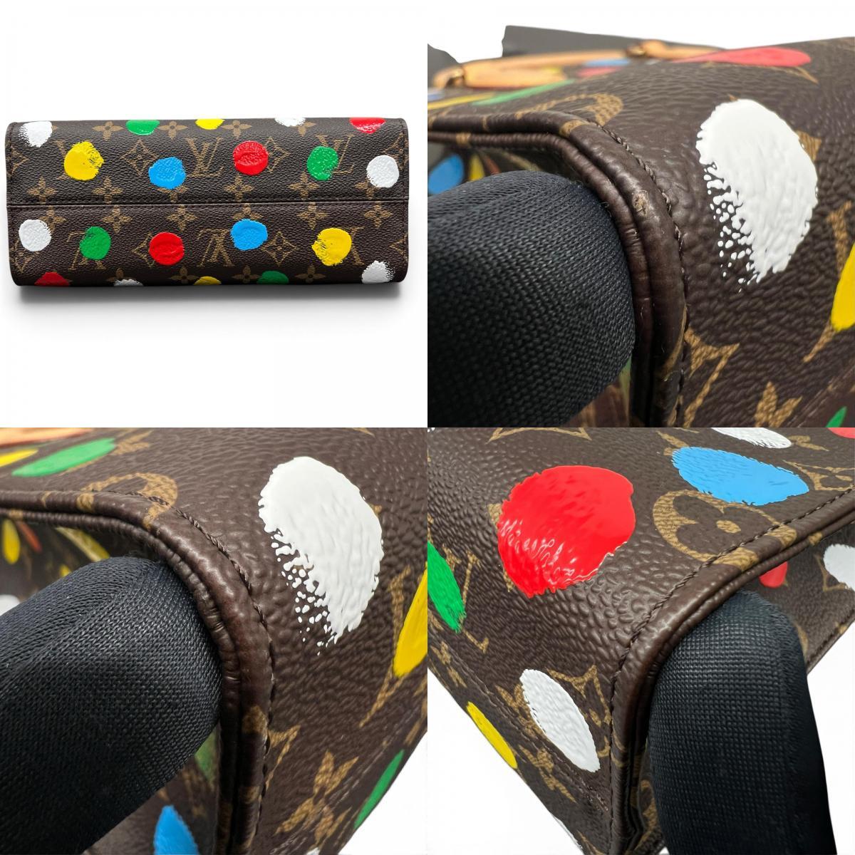 Louis Vuitton x Yayoi Kusama OnTheGo PM M46380 Painted Dots Monogram 2Way Bag