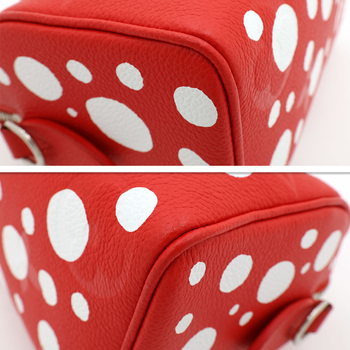 Louis Vuitton x Yayoi Kusama Speedy Bandouliere 20 M46411 Red White Infinity Dots