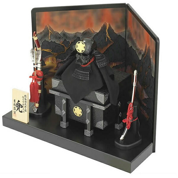 Made-to-Order Darth Vader Yoroi-Doll - (Gogatsu Ningyō Style) Licensed STAR WARS × Japanese Armor Art Object | Display Cabinet Set