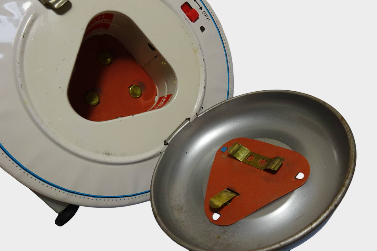 Vintage Masudaya Apollo Spacecraft Tin Toy Japan 1960s Astronaut Space Capsule