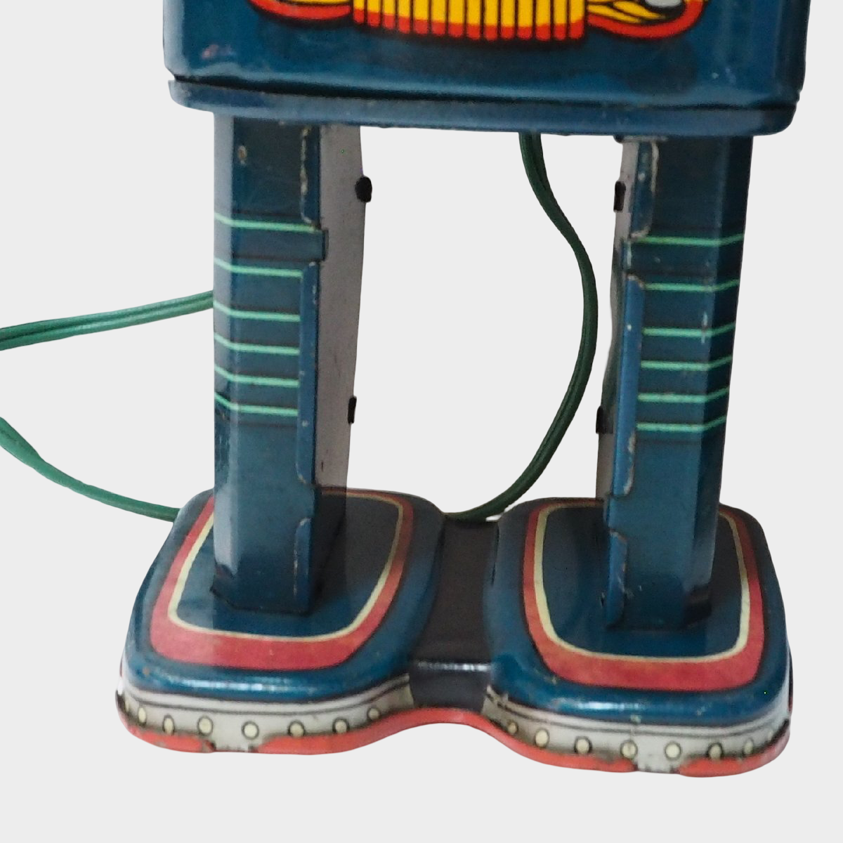 Rare Masudaya Space Man Tin Robot with Remote Control | Early Showa Japanese Astronaut Toy