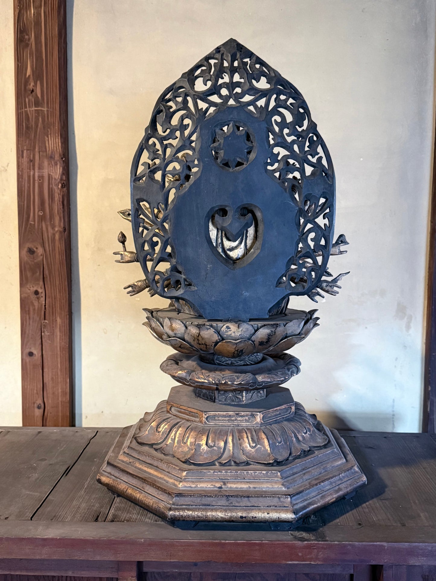 Mid–Late Showa Esoteric Buddhist Triad | Dainichi Nyorai, Shō Kannon & Senju Kannon Monumental Temple Ensemble