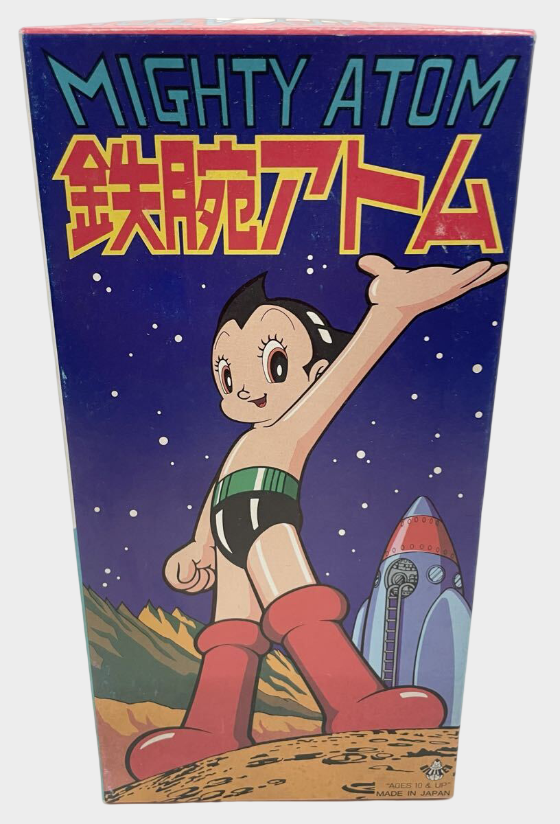Mighty Atom Tin Walking Figure — Japanese Astro Boy Mechanical Toy