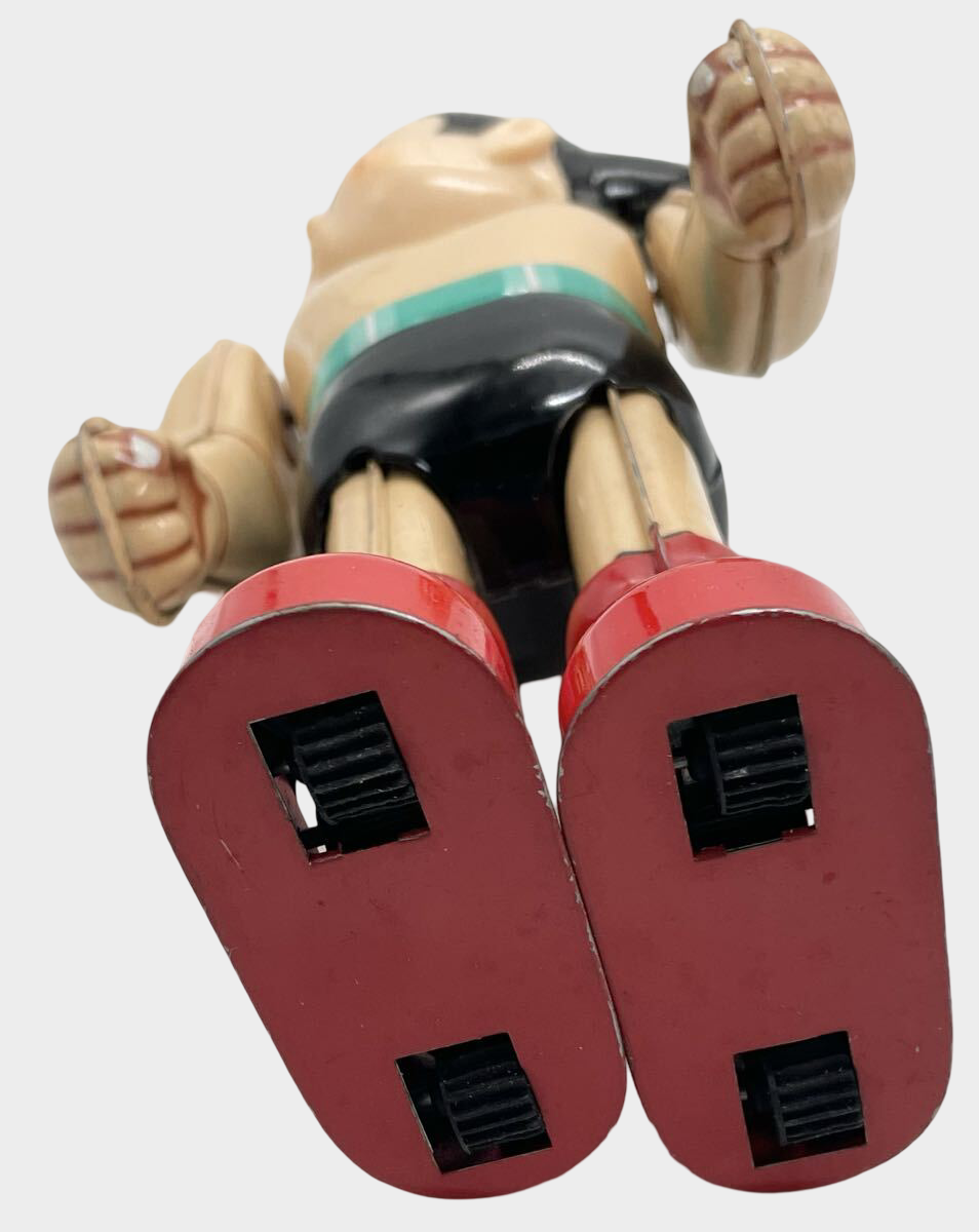 Mighty Atom Tin Walking Figure — Japanese Astro Boy Mechanical Toy
