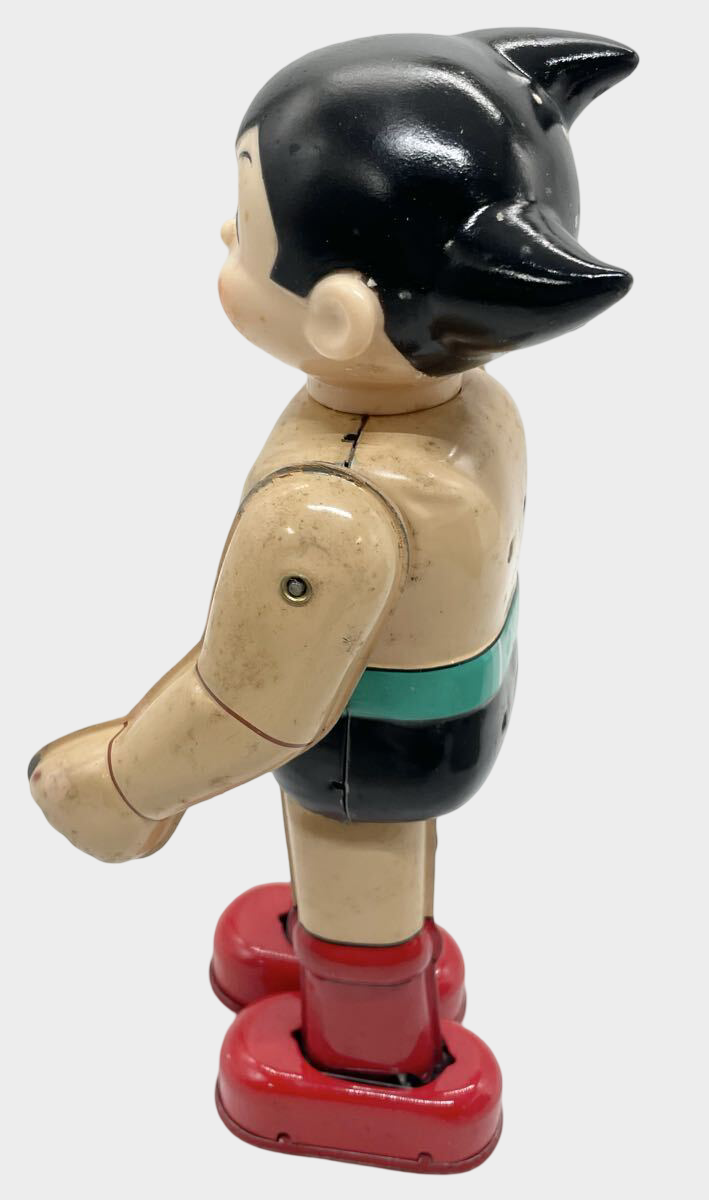 Mighty Atom Tin Walking Figure — Japanese Astro Boy Mechanical Toy