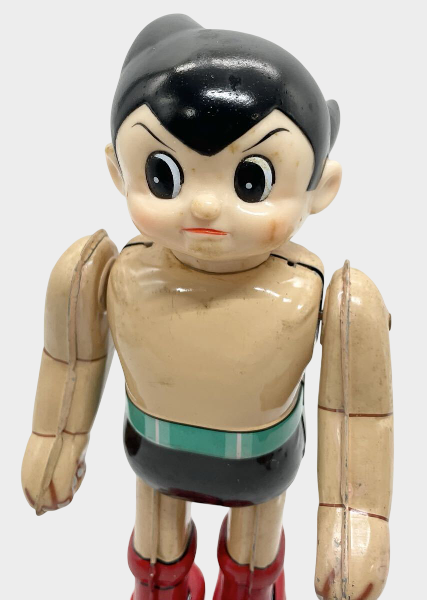 Mighty Atom Tin Walking Figure — Japanese Astro Boy Mechanical Toy