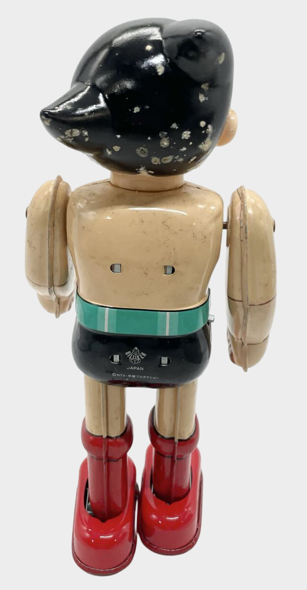 Mighty Atom Tin Walking Figure — Japanese Astro Boy Mechanical Toy