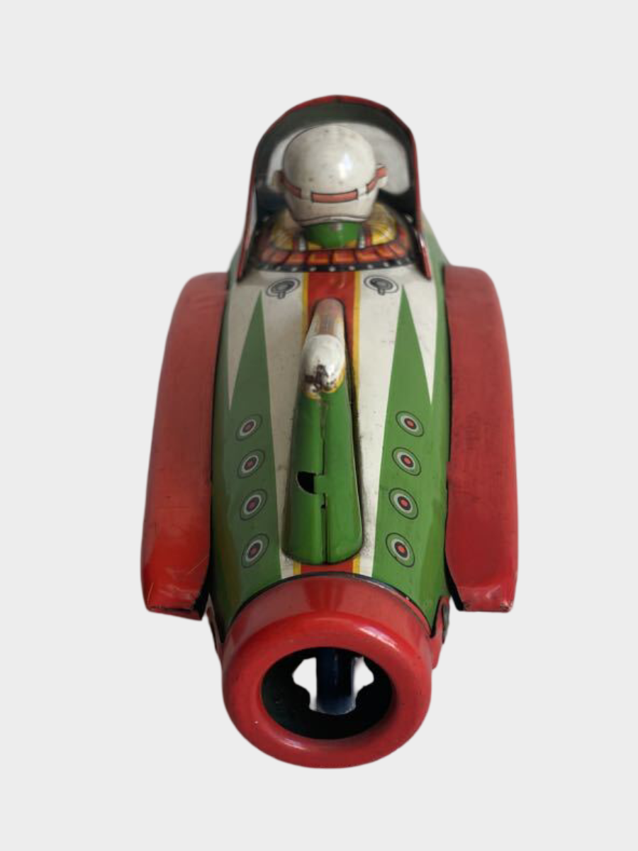 Modern Toys Space Rocket Vintage Tin Space Car Showa Era Japanese Retro Toy