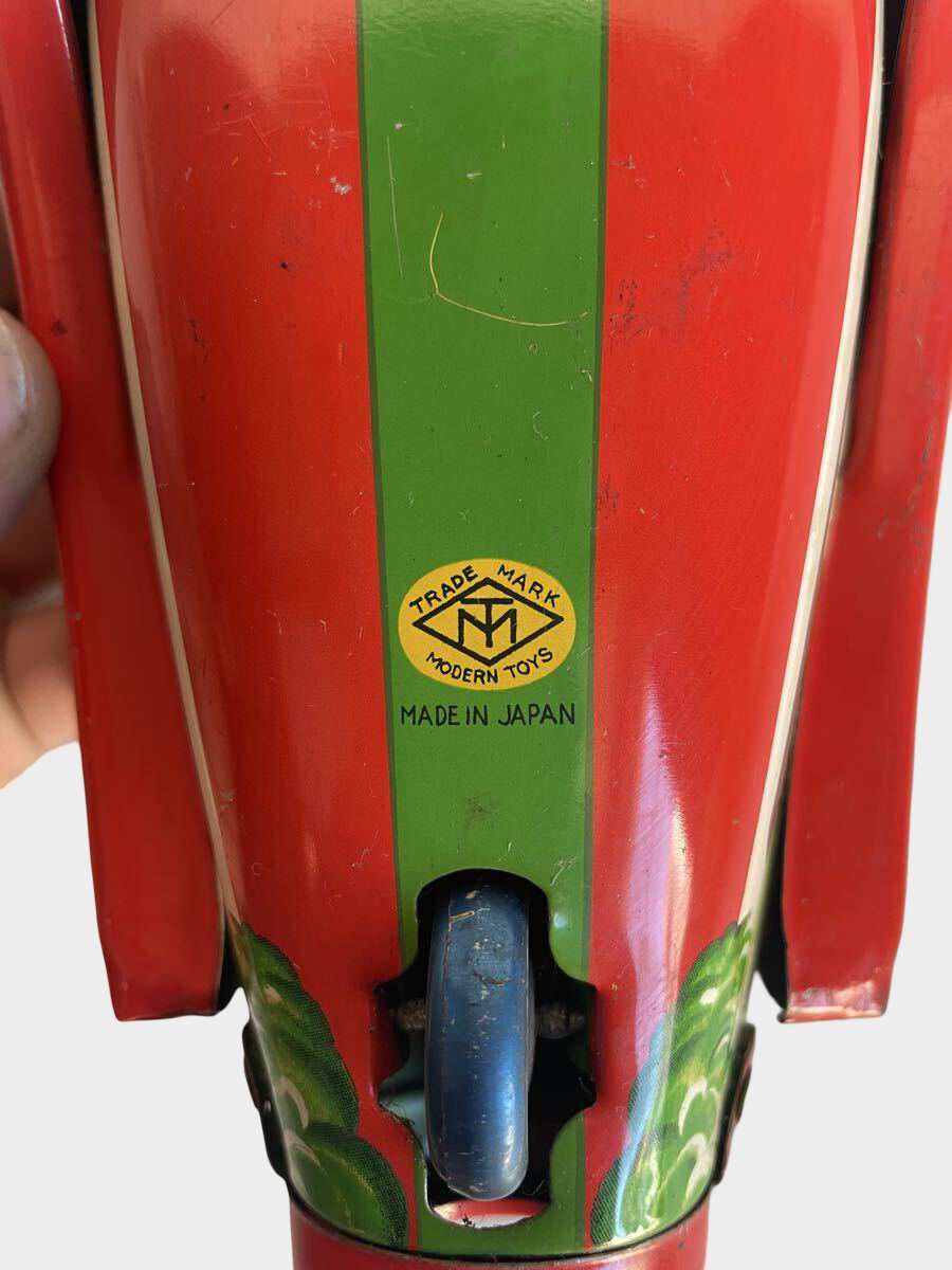 Modern Toys Space Rocket Vintage Tin Space Car Showa Era Japanese Retro Toy