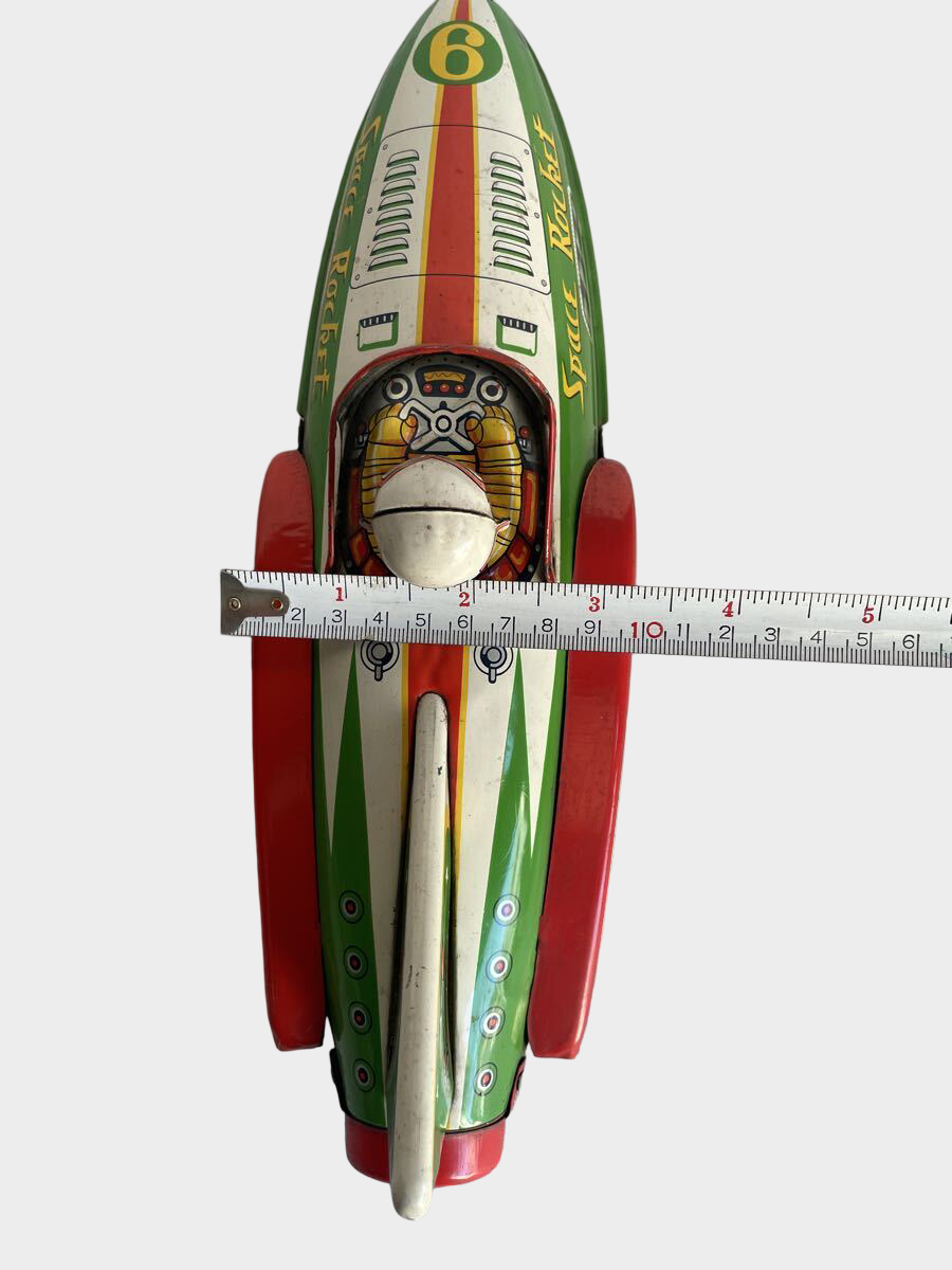Modern Toys Space Rocket Vintage Tin Space Car Showa Era Japanese Retro Toy