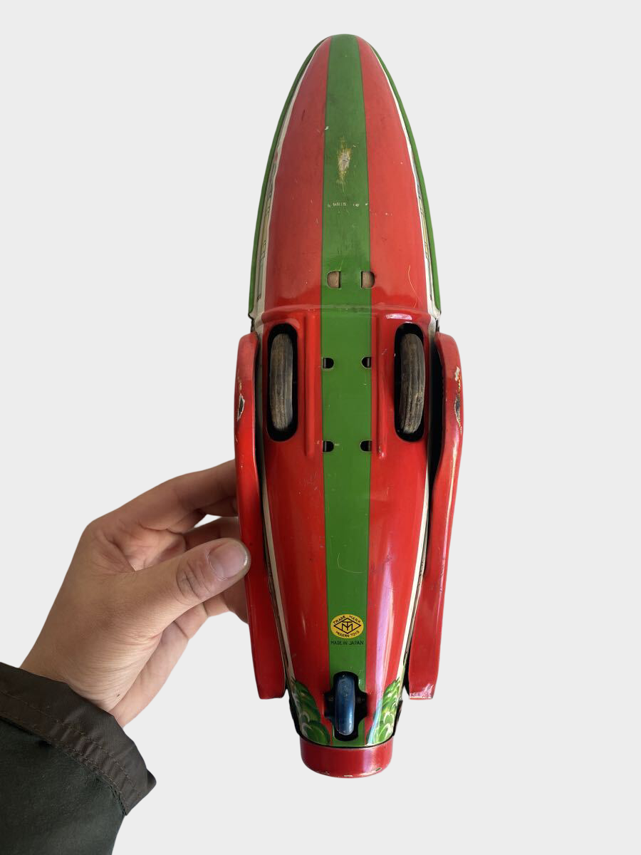 Modern Toys Space Rocket Vintage Tin Space Car Showa Era Japanese Retro Toy