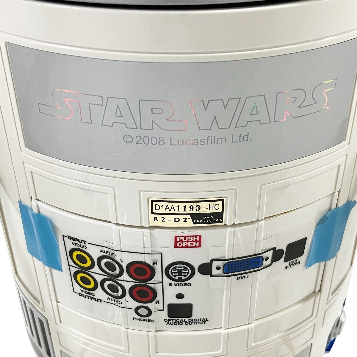 NIKKO Star Wars R2-D2 DVD Projector 12 Scale Rare Licensed Collector Electronics Japan