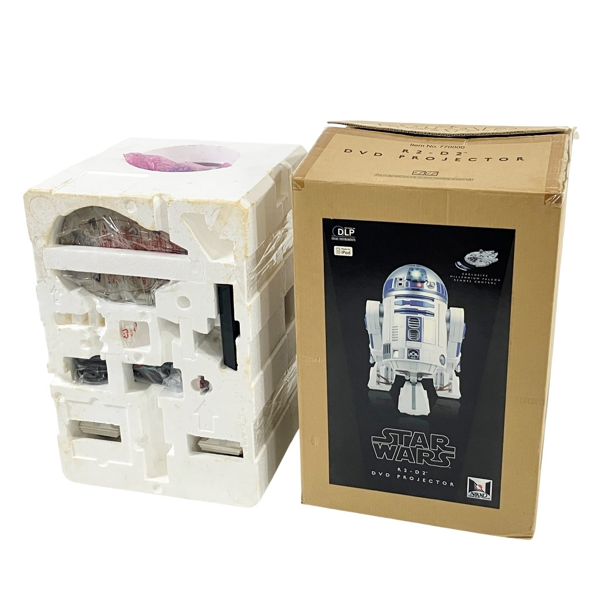 NIKKO Star Wars R2-D2 DVD Projector 12 Scale Rare Licensed Collector Electronics Japan
