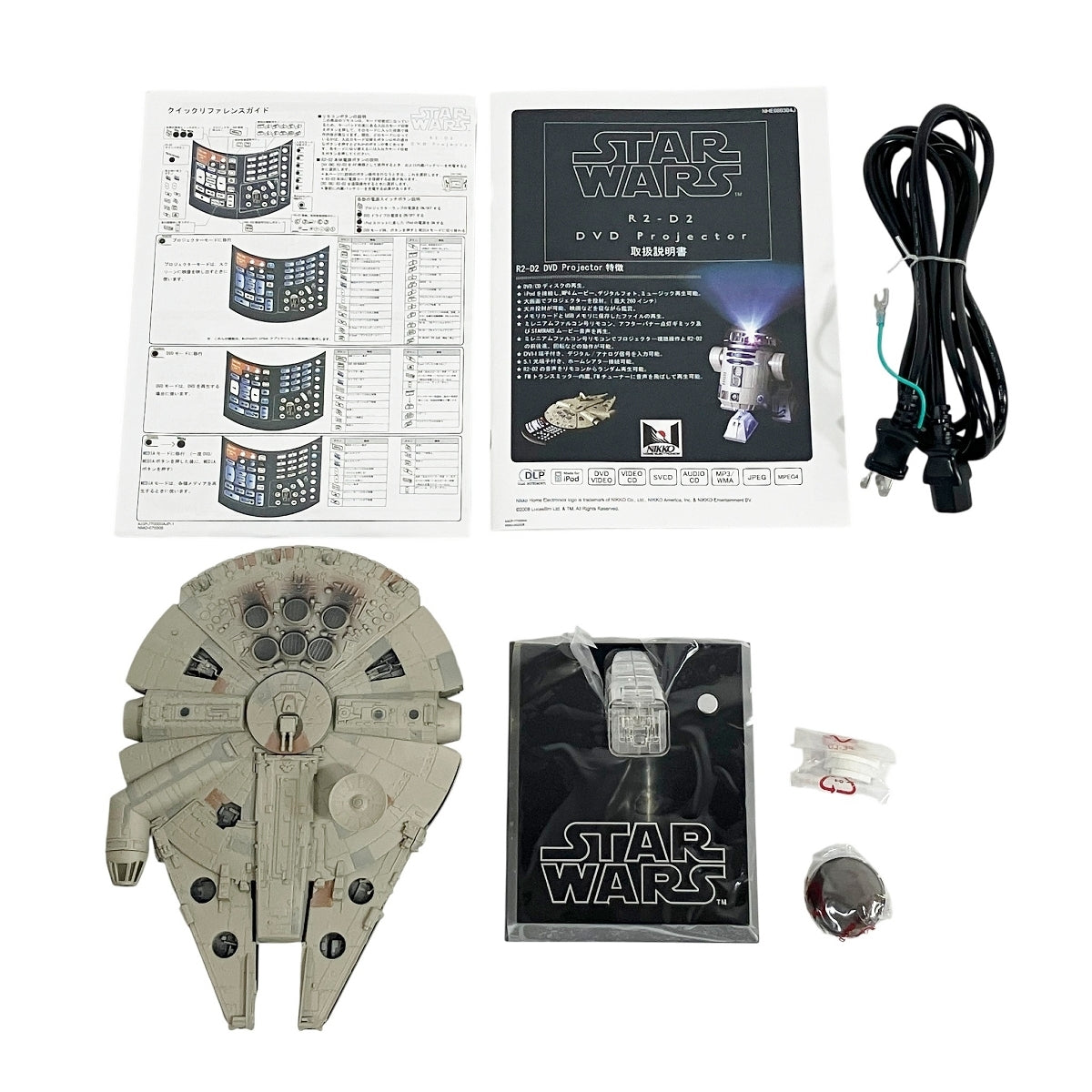 NIKKO Star Wars R2-D2 DVD Projector 12 Scale Rare Licensed Collector Electronics Japan