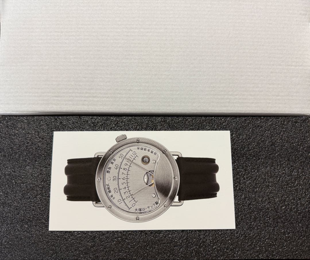 OTSUKA LOTEC No 6 Retrograde Watch Japanese Independent Horology Jiro Katayama Instrument Dial
