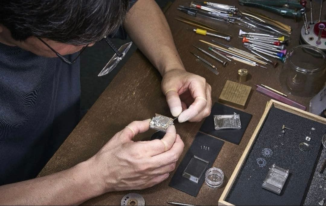 OTSUKA LOTEC No 6 Retrograde Watch Japanese Independent Horology Jiro Katayama Instrument Dial