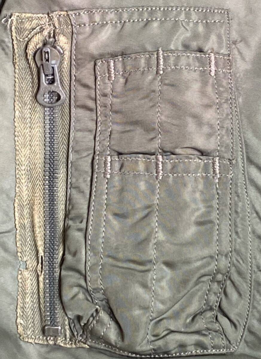 Original USAF L-2B Flight Jacket 1st Model Caleb S Turner Named Patch Early Black Label