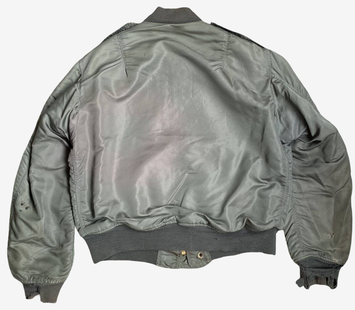 Original USAF L-2B Flight Jacket 1st Model Caleb S Turner Named Patch Early Black Label