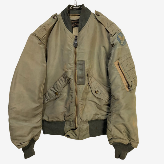 Original USAF L-2B Flight Jacket Skyline Clothing MIL-J-7448C Size S Early Vintage