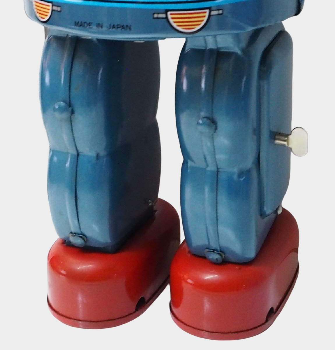 Rare Showa Osaka Tin Astronaut Walking Robot Japanese Space Toy Retro Sci-Fi Vintage