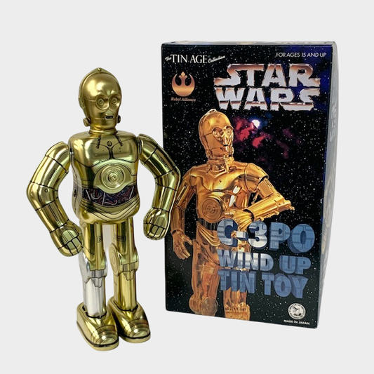 Osaka Tin C-3PO Tin Wind-Up Figure — Japanese Buriki Star Wars Collectible