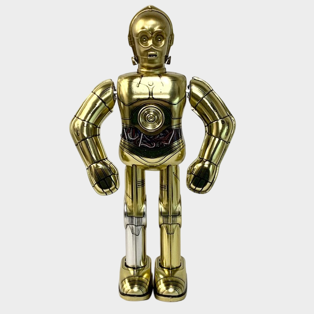 Osaka Tin C-3PO Tin Wind-Up Figure — Japanese Buriki Star Wars Collectible